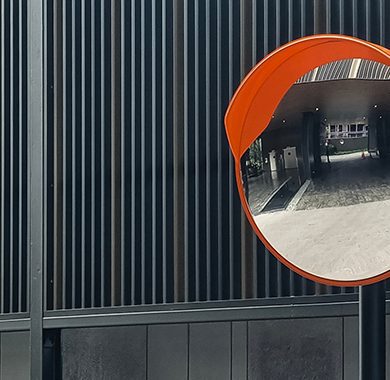 Enhancing Safety and Visibility with Convex Mirrors